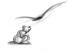 Little Bear Cub and Eagle